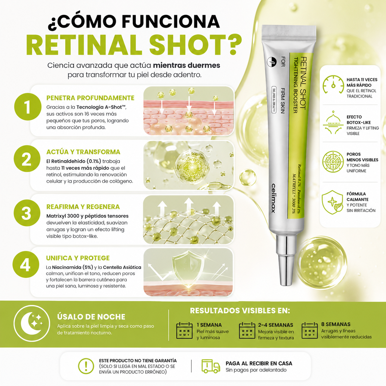 RejuvaLift™ Crema Facial Antiarrugas Retinal