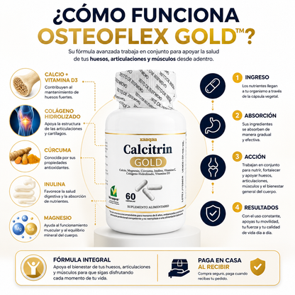 OsteoFlex Gold™ Calcitrin 60 Caps