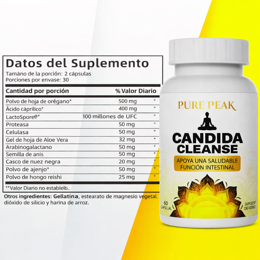 Candida Cleanse 60 capsulas