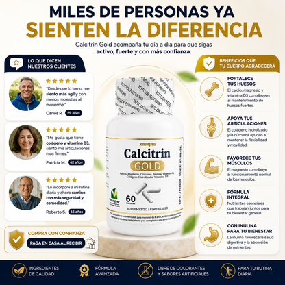 OsteoFlex Gold™ Calcitrin 60 Caps
