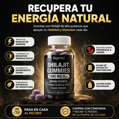 ShilaVibe™ Shilajit Gomitas