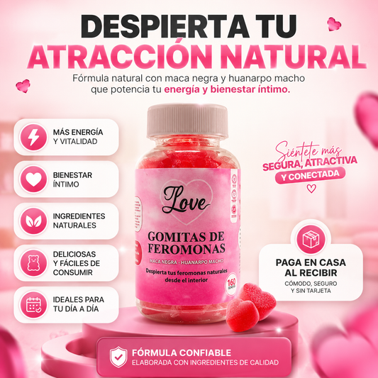 FeroLove™ Gomitas de Feromonas