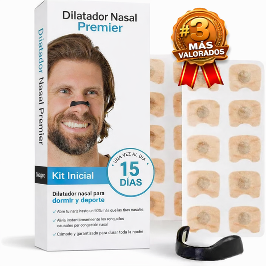 SleepBreathe Pro - Tiras Nasales Magneticas