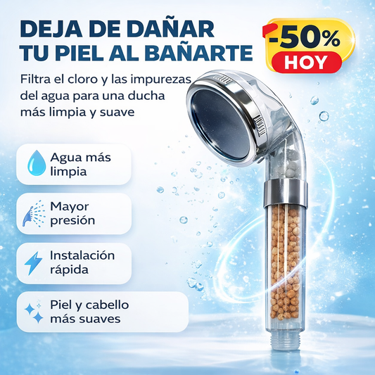 AquaPure™ Cabezal de Ducha con Filtro