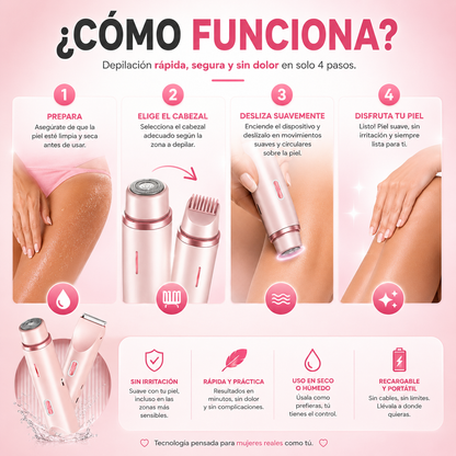 Veloura™ Rasuradora Femenina